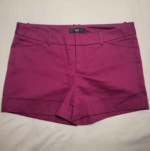 Women's Mossimo Magenta Stretch Shorts